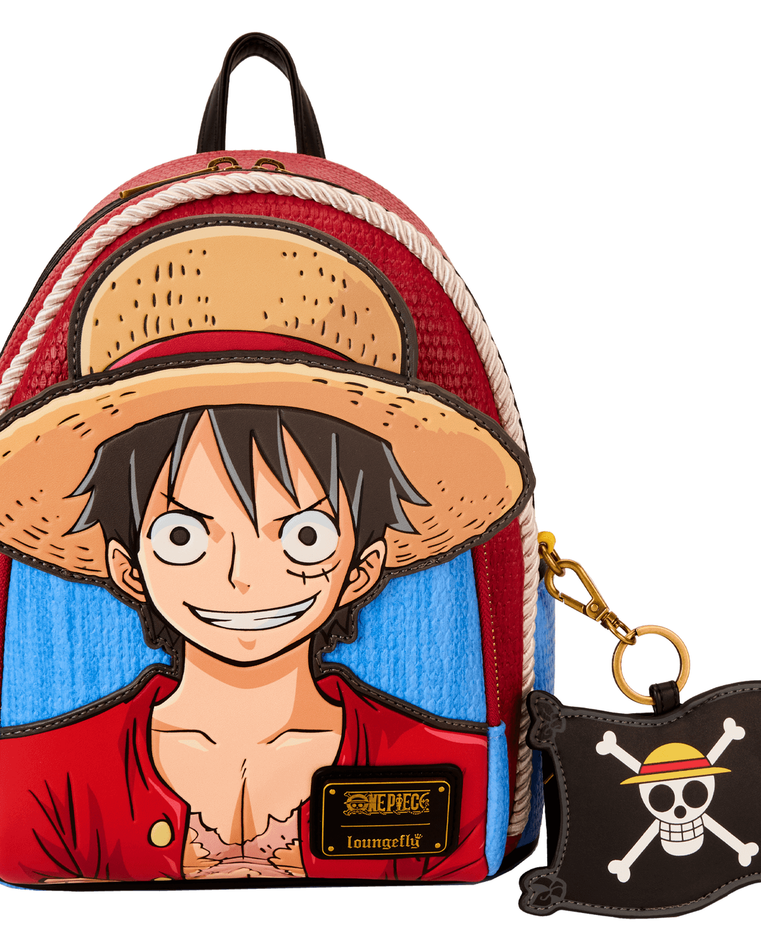 NYCC Limited Edition One Piece Luffy Cosplay Mini Backpack With Coin Bag