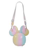 Minnie Mouse Pastel Tie-Dye Molded Figural Crossbody Bag - Image 4