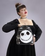 The Nightmare Before Christmas Jack Skellington Reversible Sequins Mini Backpack - Image 2
