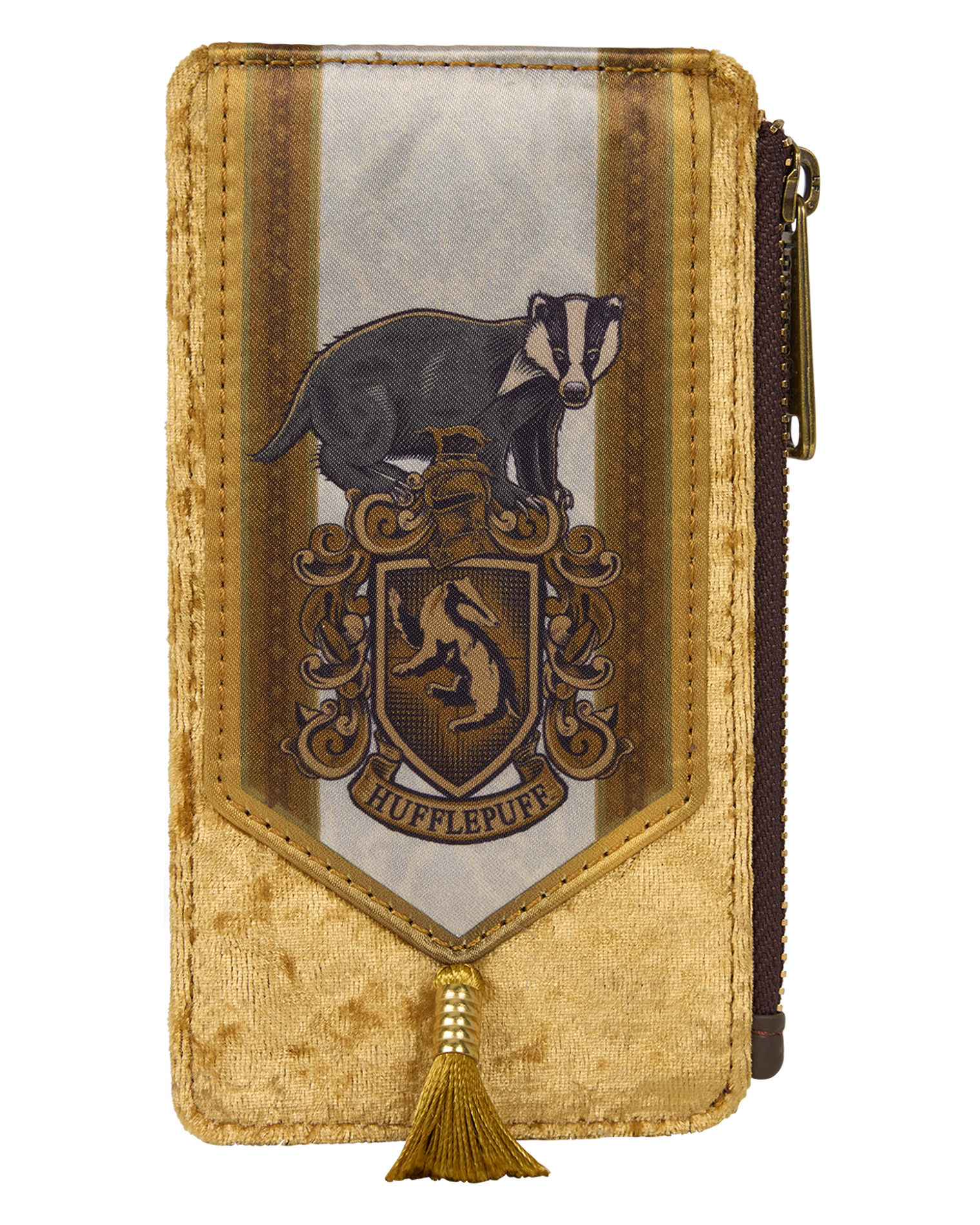 Exclusive Harry Potter Hufflepuff Banner Velvet Card Holder