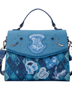 Harry Potter Hogwarts Denim Crossbody Bag