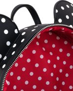 Disney Minnie Mouse Black & White Polka Dot Cosplay Mini Backpack - Image 6