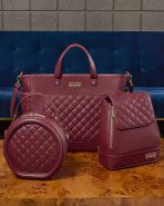 Loungefly The Mo Red Convertible Backpack & Tote Crossbody Pin Trader Bag - Image 4