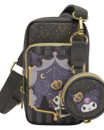 Sanrio Kuromi 20th Anniversary Cell Phone Crossbody Bag with Coin Bag - Image 7