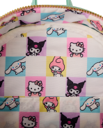 SDCC Limited Edition Hello Kitty & Friends Color Block Terry Cloth Mini Backpack - Image 6