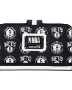 NBA Brooklyn Nets Logo Zip Around Wallet - Image 4