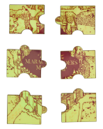 Harry Potter Exclusive The Marauder's Map Puzzle Mystery Box Pin - Image 2