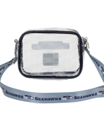 NFL Seattle Seahawks Clear Crossbody Stadium Bag - Image 4