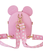 Minnie Mouse Woven Texture Convertible Mini Backpack & Crossbody Bag - Image 7
