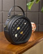 Loungefly The Laura Black Crossbody Pin Trader Bag - Image 3