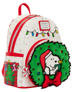 Peanuts Snoopy & Woodstock Holiday Plush Wreath Mini Backpack - Image 5