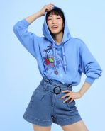 SDCC Limited Edition Stitch Floral Unisex Hoodie - Image 2