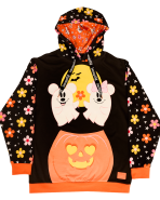 Mickey & Minnie Floral Ghost Glow Unisex Hoodie - Image 6