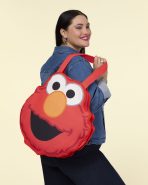 Sesame Street Elmo Cosplay Oversized Canvas Tote Bag - Image 2