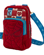 Spider-Man Sherpa Cell Phone Crossbody Bag with Coin Bag - Image 4