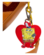 SpongeBob SquarePants Krabby Patty Plush Heart Figural Crossbody Bag - Image 5