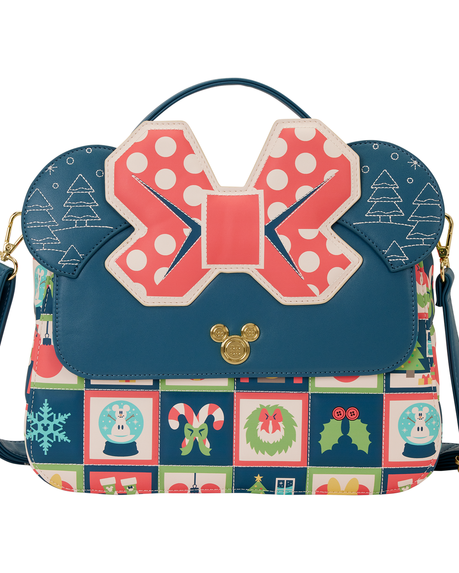 Minnie Mouse Holiday Crossbody Bag