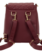 Loungefly The Lilly Red Convertible Mini Backpack & Crossbody Pin Trader Bag - Image 8