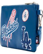 MLB LA Dodgers Clear Tote Crossbody Stadium Bag with Pouch  - Image 7