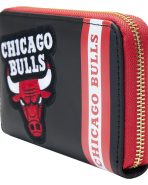 NBA Chicago Bulls Patch Icons Zip Around Wallet - Image 3