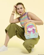 Minions Fluffy Unicorn Rainbow Mini Backpack - Image 2