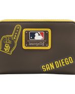 MLB SD Padres Patches Zip Around Wallet - Image 4