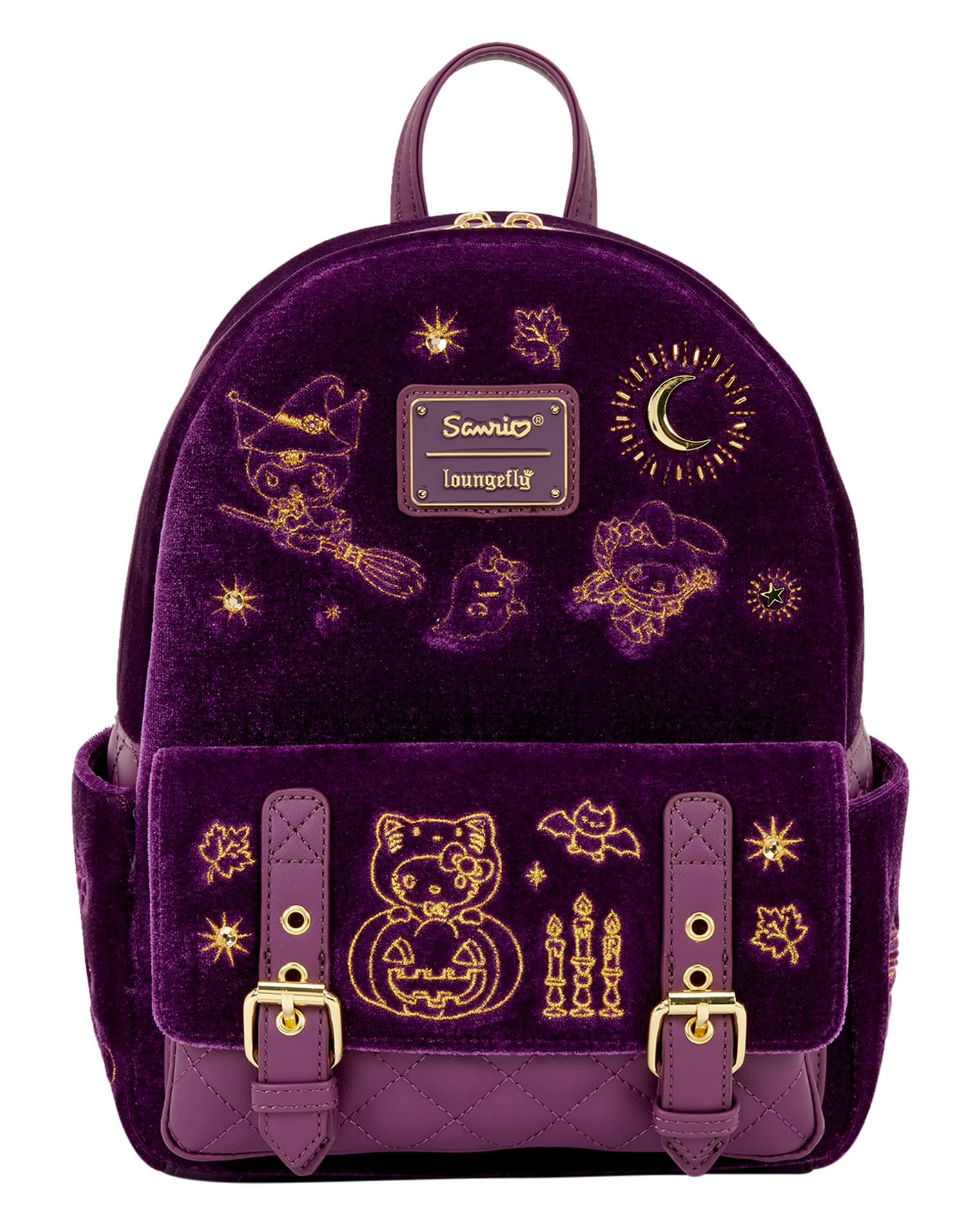 Sanrio Hello Kitty & Friends Exclusive Halloween Costume Velvet Mini Backpack