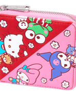 Sanrio Hello Kitty & Friends Color Block Zip Around Wallet - Image 5