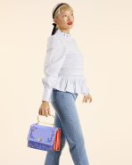 Snow White Shimmer Crossbody Bag - Image 3