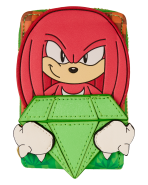 Sonic The Hedgehog Limited Edition Knuckles Emerald Glitter Accordion Wallet