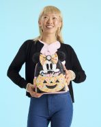 Minnie Mouse Cosplay Floral Pumpkin Glow Mini Backpack - Image 2