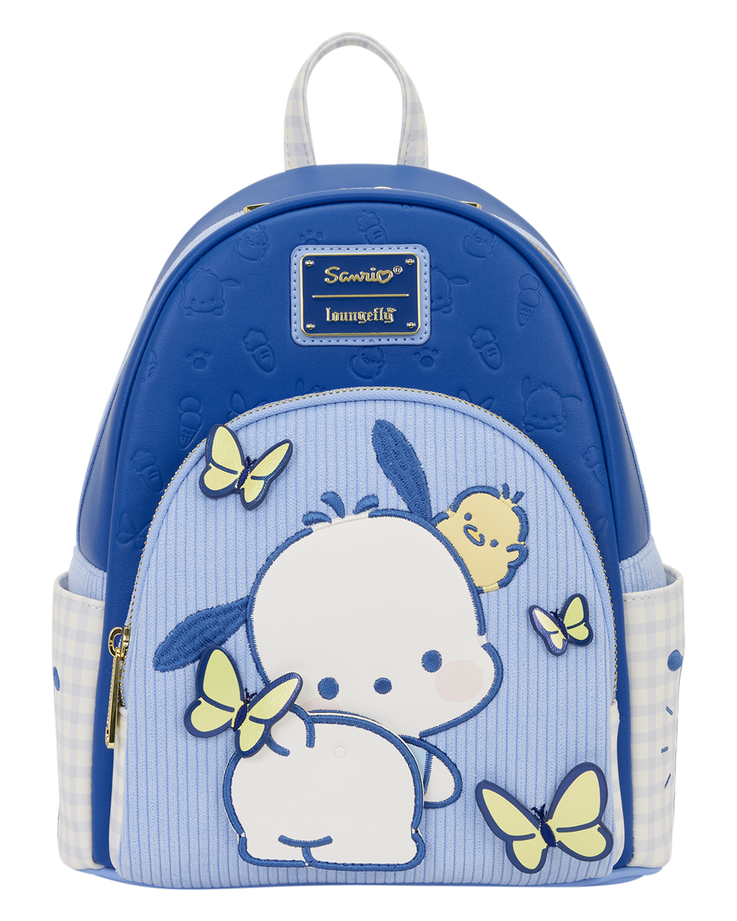 Sanrio Pochacco Gingham Mini Backpack