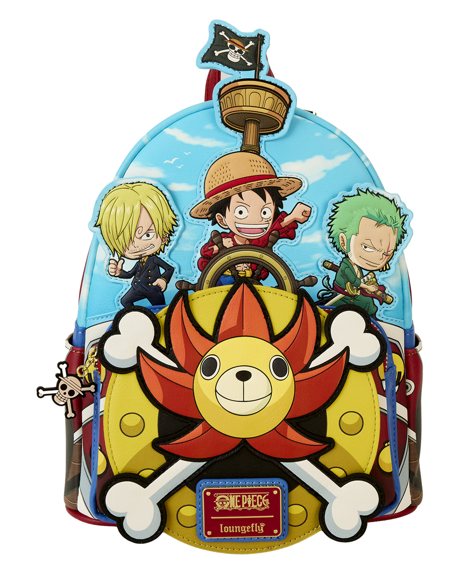 One Piece Thousand Sunny Ship Mini Backpack