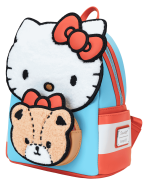 Sanrio Hello Kitty & Tiny Chum Bear Sherpa Mini Backpack - Image 4