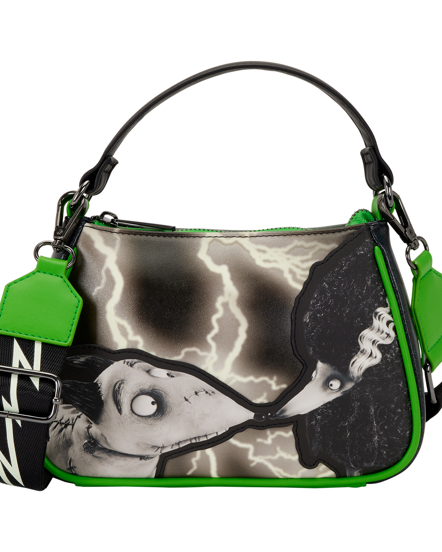 Frankenweenie Sparky & Persephone Glow Crossbody Bag