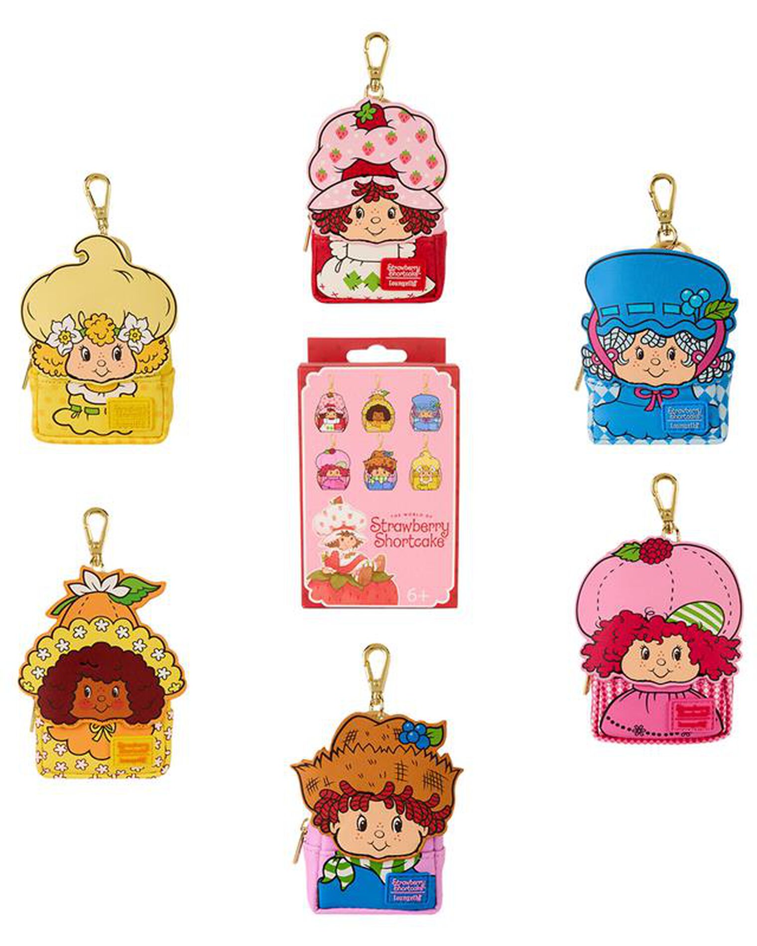 Strawberry Shortcake & Friends Cosplay Mystery Mini Backpack Keychain Charm