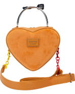 SpongeBob SquarePants Krabby Patty Plush Heart Figural Crossbody Bag - Image 7