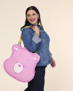 Care Bears Cheer Bear Cosplay Oversized Canvas Tote Bag - Image 2