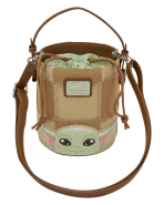 The Mandalorian Grogu & Anzellan Drawstring Bucket Crossbody Bag with Coin Bag - Image 7