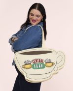 Friends Central Perk Coffee Cup Oversized Canvas Tote Bag - Image 2