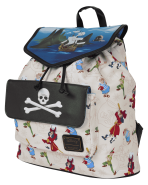 Peter Pan Exclusive Captain Hook Pirate Ship Drawstring Full-Size Backpack - Image 2