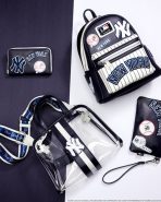 MLB NY Yankees Clear Tote Crossbody Stadium Bag with Pouch  - Image 2