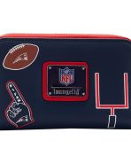 NFL New England Patriots Patches Zip Around Wallet - Image 3