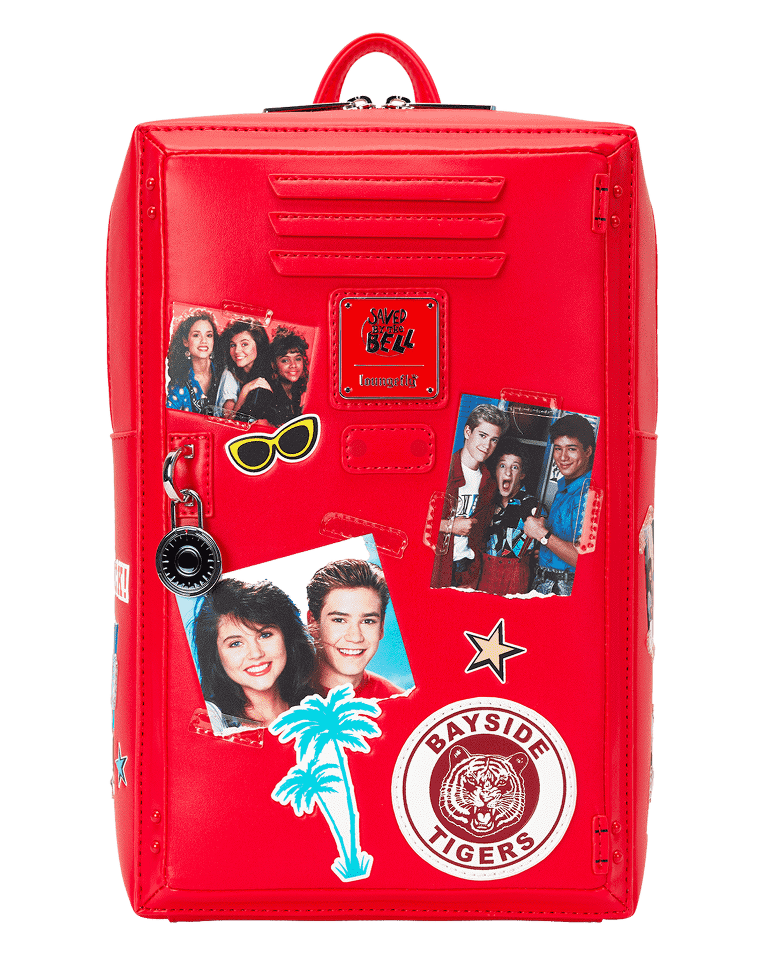 Saved By The Bell Bayside High Locker Figural Mini Backpack