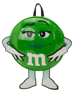 Loungefly x M&M'S Green Character Cosplay Chocolate Scented Mini Backpack - Image 7