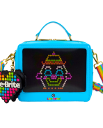 Lite-Brite Lenticular Glow Crossbody Bag with Coin Bag
