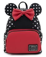 Disney Minnie Mouse Black & White Polka Dot Cosplay Mini Backpack