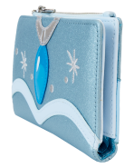The Princess and the Frog Tiana Blue Gown Glitter Cosplay Flap Wallet - Image 2