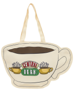 Friends Central Perk Coffee Cup Oversized Canvas Tote Bag
