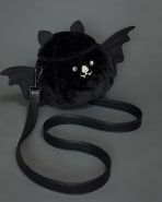 Loungefly Plush Bat Figural Crossbody Bag - Image 3